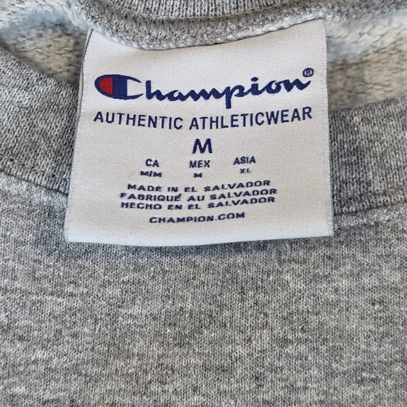 CHAMPION Georgia Bulldogs Crewneck Sweatshirt | M | UGA College Sportswear - Picture 12 of 15